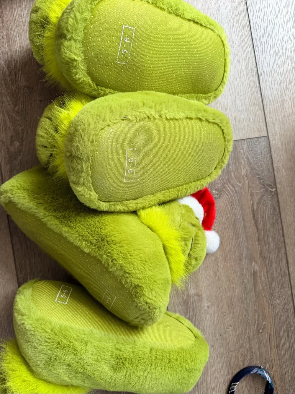 The Grinch Plush Holiday Slipper - Green